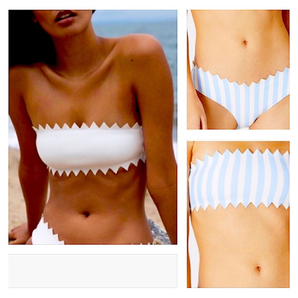 Onia Wilma Astrid Macro Strips Top & Bottom Set Size M - Picture 4 of 12